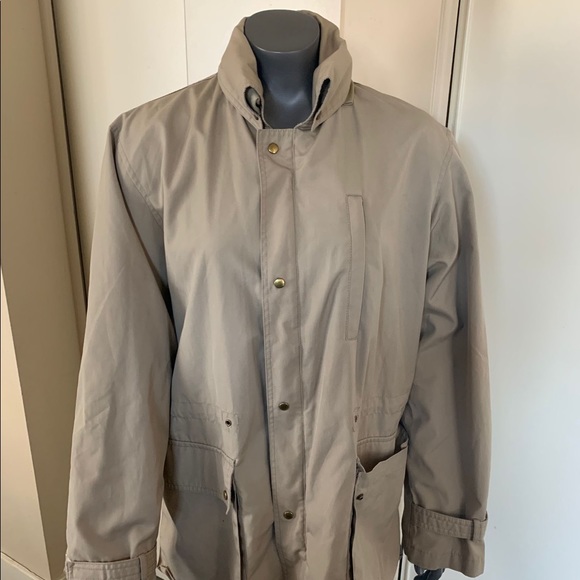 Oscar de la renta men’s size large neutral/ multi front pocket jacket. - Picture 1 of 7